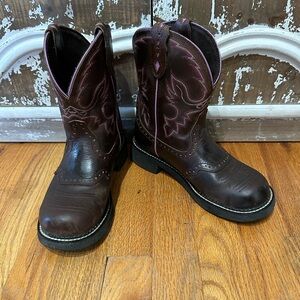 Ladies 7 Justin Western Cowboy Boots